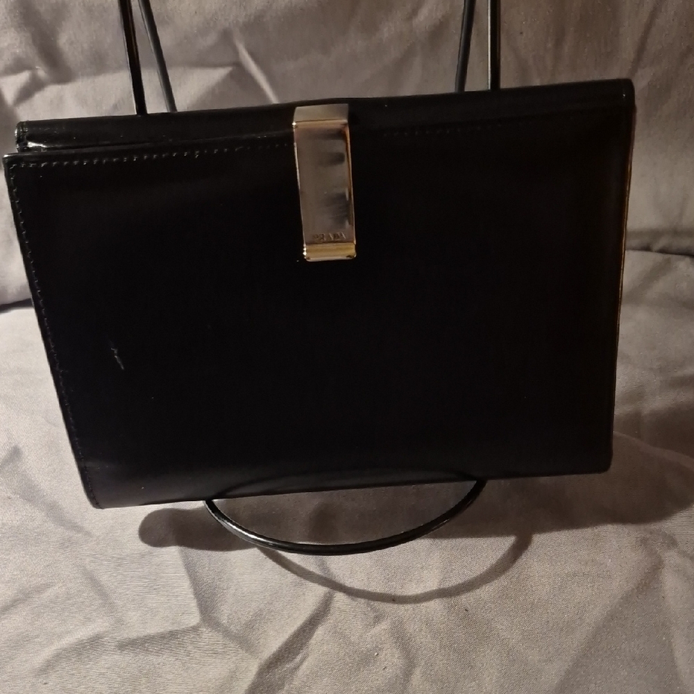 Prada Black Clutch Wallet